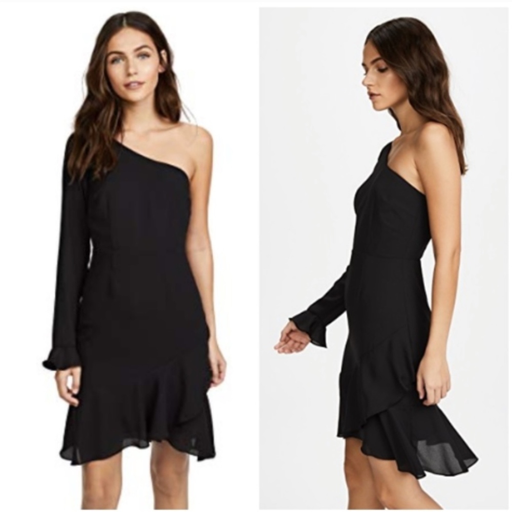 LIKELY Remington One-Shoulder A Line Dress
